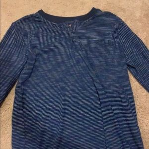 Cat and Jack striped long sleeve shirt